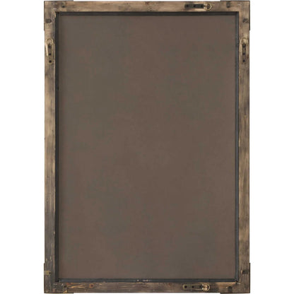 Rhea Mirror by Uttermost in gold. Made from mdf, glass, walnut veneer, iron in a unique style.