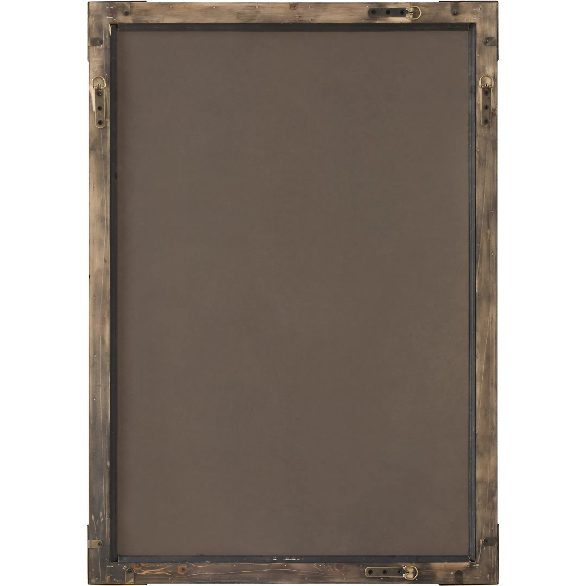 Rhea Mirror by Uttermost in gold. Made from mdf, glass, walnut veneer, iron in a unique style.