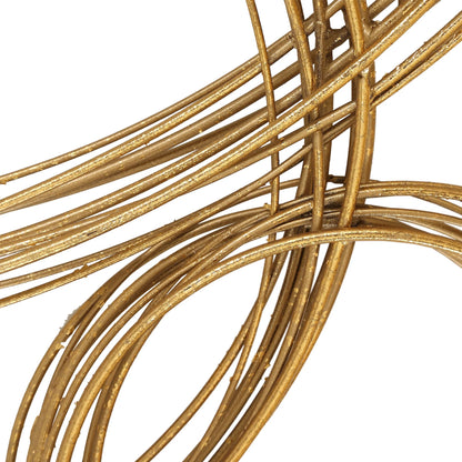 Bubbles Wall Decor by Uttermost in gold leaf. Made from iron in a unique style.