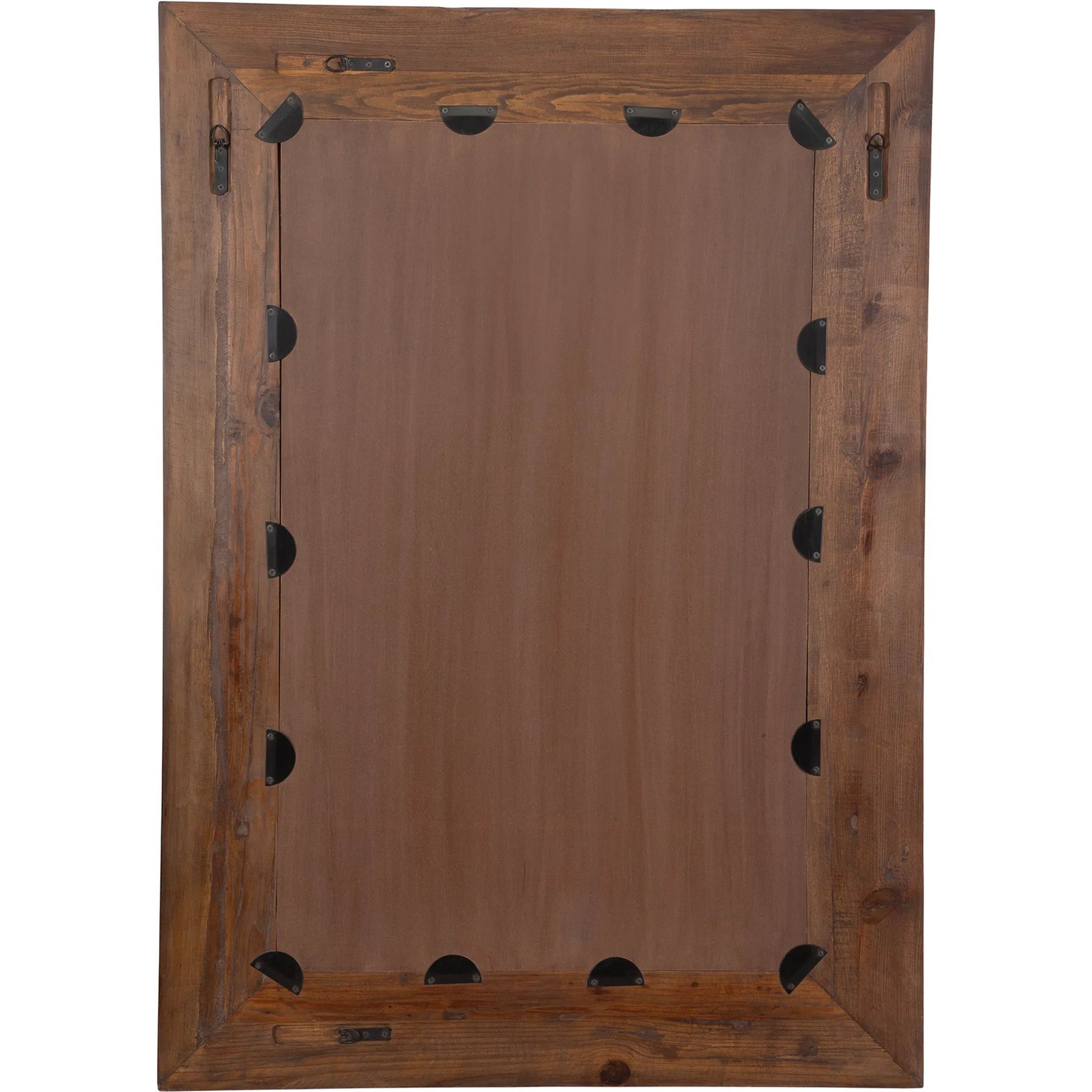 Rennick Reclaimed Pine Mirror by Uttermost in wood. Made from 50% reclaimed wood 50% mirror in a traditional style.