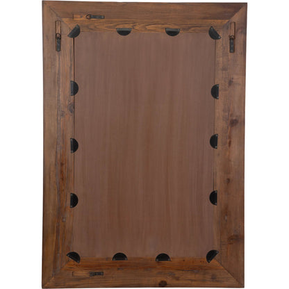 Rennick Reclaimed Pine Mirror by Uttermost in wood. Made from 50% reclaimed wood 50% mirror in a traditional style.