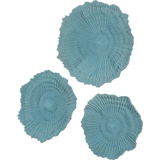 Ocean Gems Wall Decor by Uttermost. Made from polyresin in a modern style.