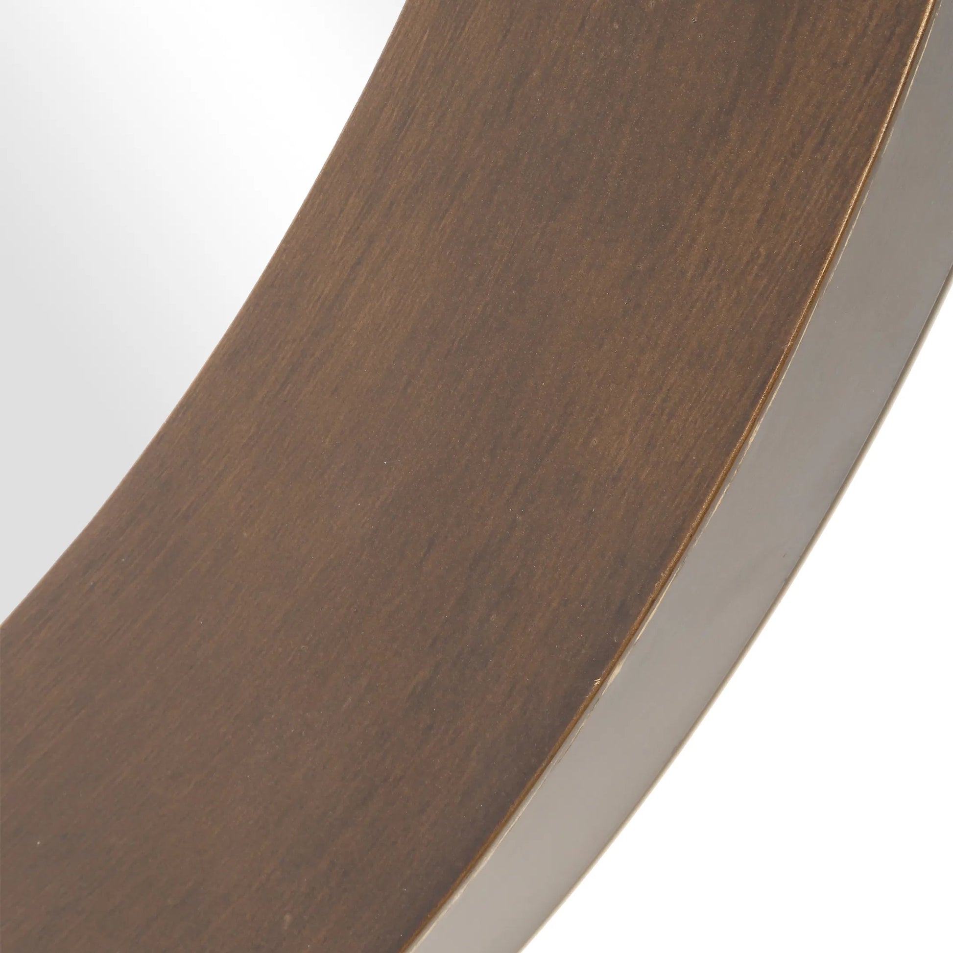 Reverse Round Mirror by Uttermost in bronze. Made from iron, mirror, mdf in a traditional style.