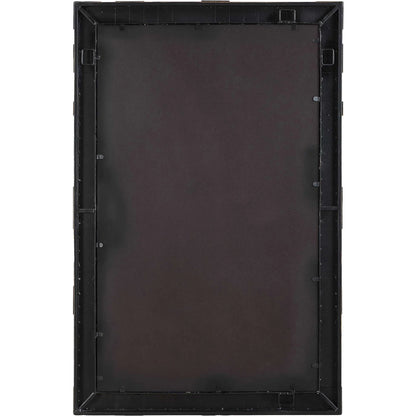 Bustelo Mirror by Uttermost in dark bronze. Made from iron, mdf, mirror in a modern style.
