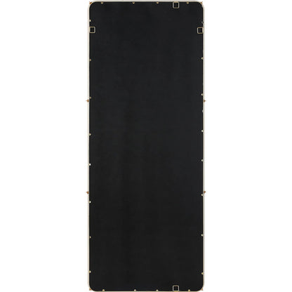 Cyprus Dressing Mirror by Uttermost in brass. Made from steel, mirror, mdf, pu leather, aluminum in a unique style.