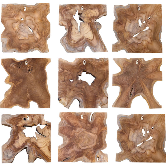 Talia Wall Decor by Uttermost in teak. Made from 100% teak wood in a unique style.