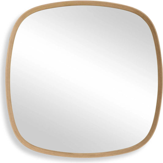 Novell Pinewood Mirror by Uttermost in light natural. Made from pine, mirror, mdf, paper in a unique style.