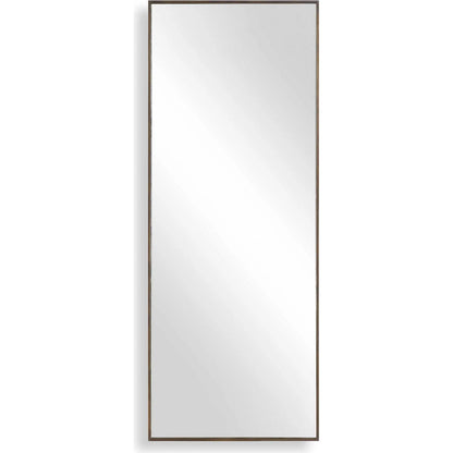Patterson Dressing Mirror by Uttermost in bronze. Made from iron, mdf, mirror in a transitional style.