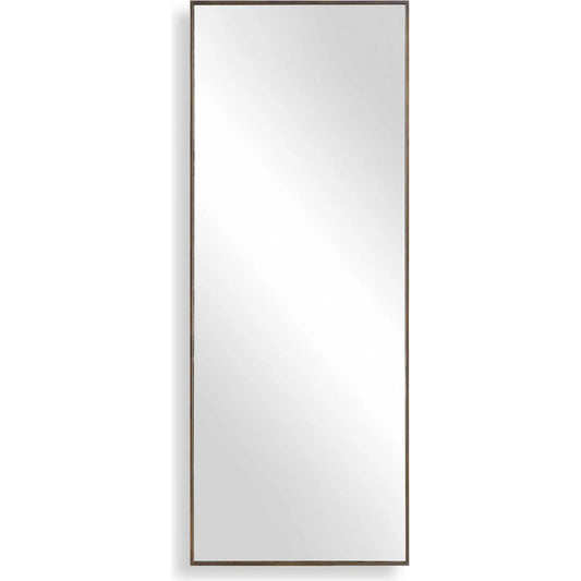 Patterson Dressing Mirror by Uttermost in bronze. Made from iron, mdf, mirror in a unique style.