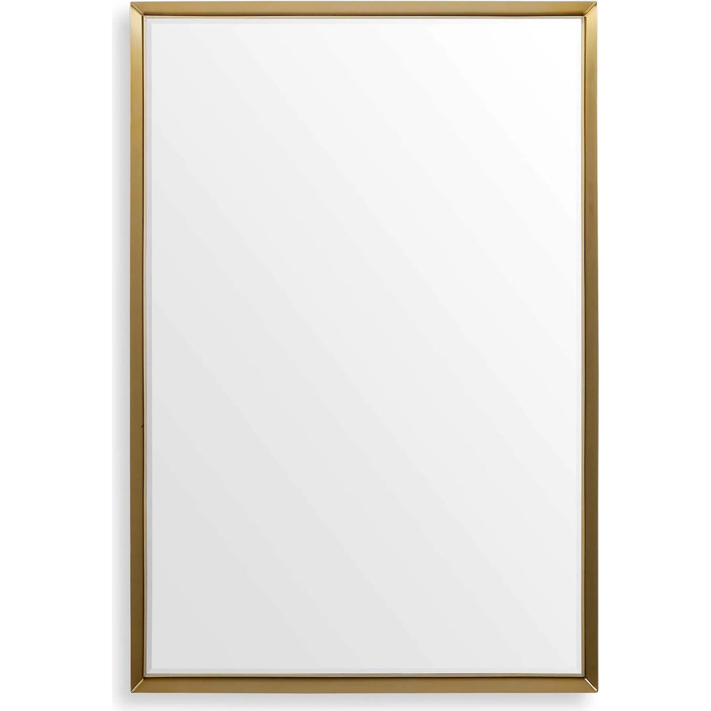 000 SI-2386575 | Primary Silo | Heisler Mirror by Uttermost in brass. Made from stainless steel, mdf, mirror in a transitional style.