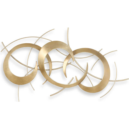 Motivate Wall Art by Uttermost in antique gold. Made from iron in a unique style.