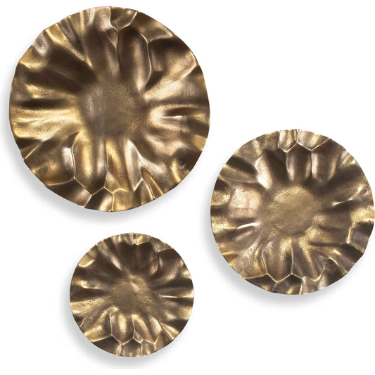 Peonia Outdoor Wall Art by Uttermost. Made from aluminium in a unique style.