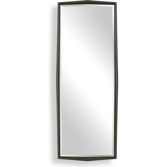 001 SI-2526146 | Primary Silo | On Point Tall Mirror by Uttermost in black. Made from mirror, mdf in a unique style.