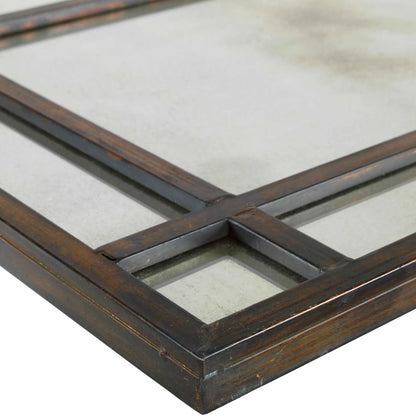 Avidan Mirror by Uttermost in gold. Made from metal in a modern style.