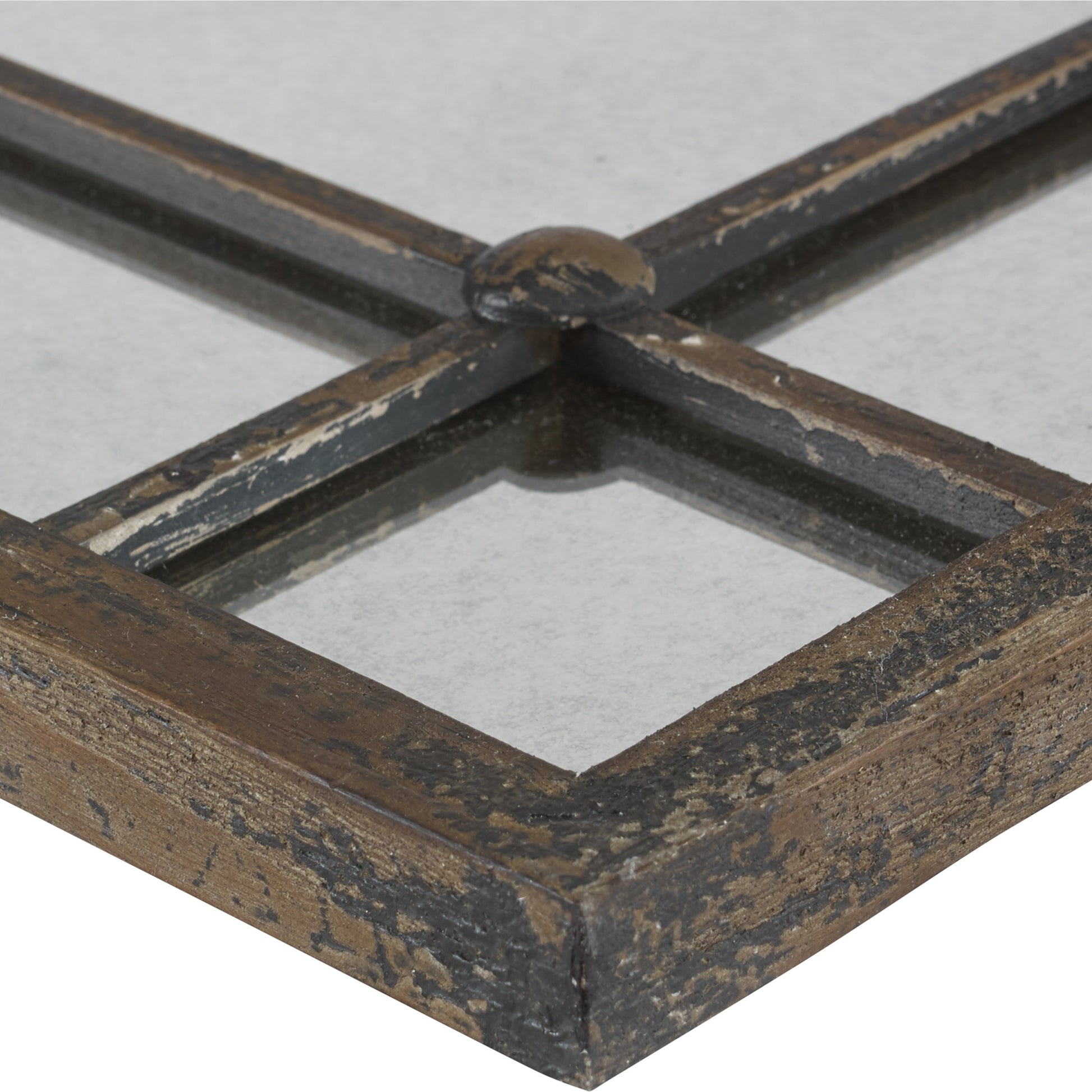 Saragano Square Mirrors (Set of 2) by Uttermost. Made from fir in a cottage & farmhouse style.