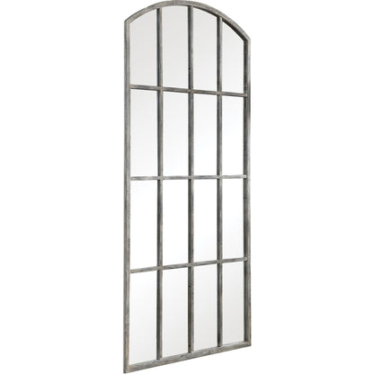 Amiel Ivory Arched Mirror by Uttermost. Made from metal, glass, mdf in a cottage & farmhouse style.