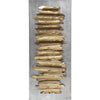 Silver, Antique Gold Leaf