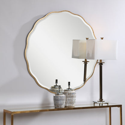 Aneta Mirror by Uttermost. Made from mdf, glass in a transitional style.