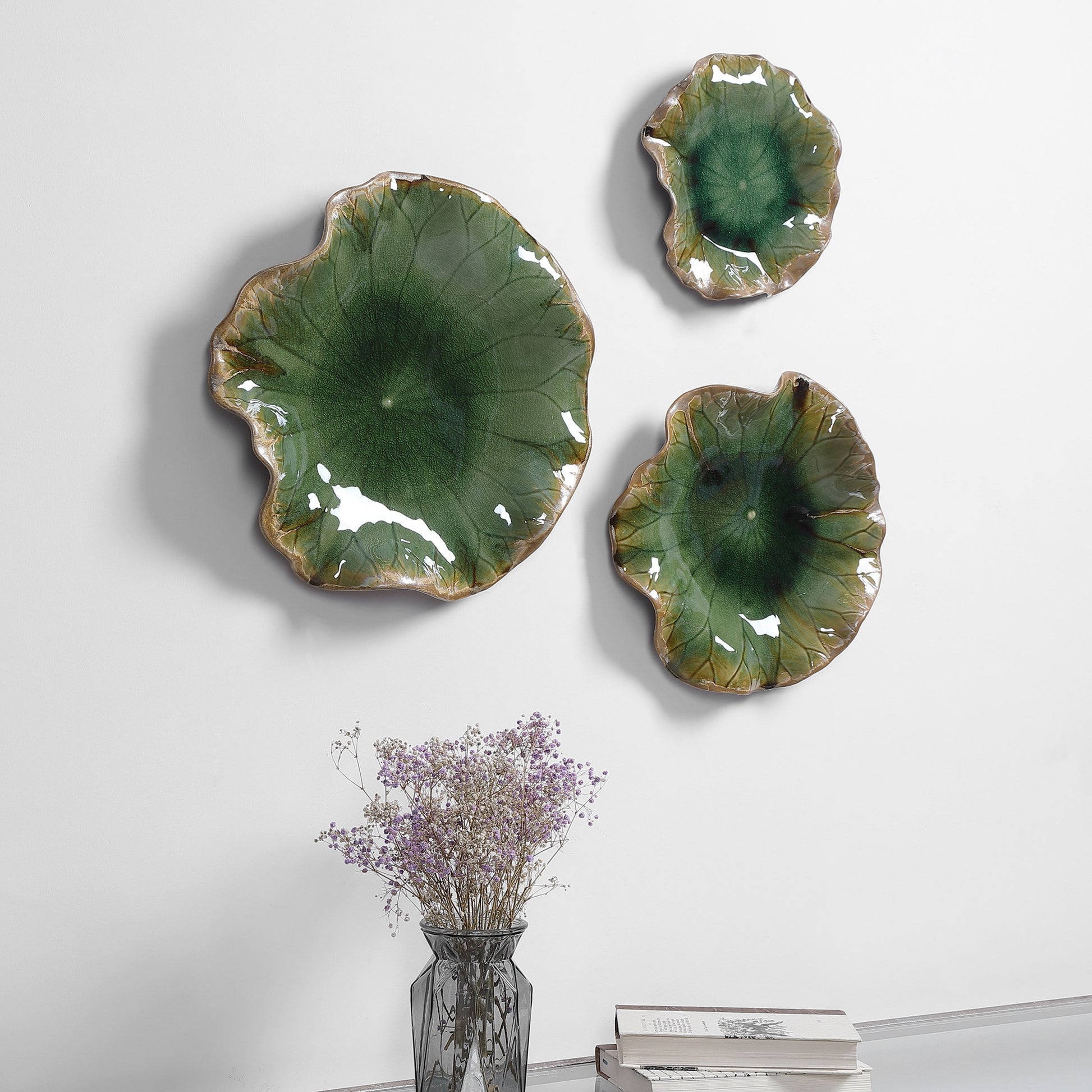 Abella Ceramic Wall Decor by Uttermost. Made from ceramic in a coastal style.