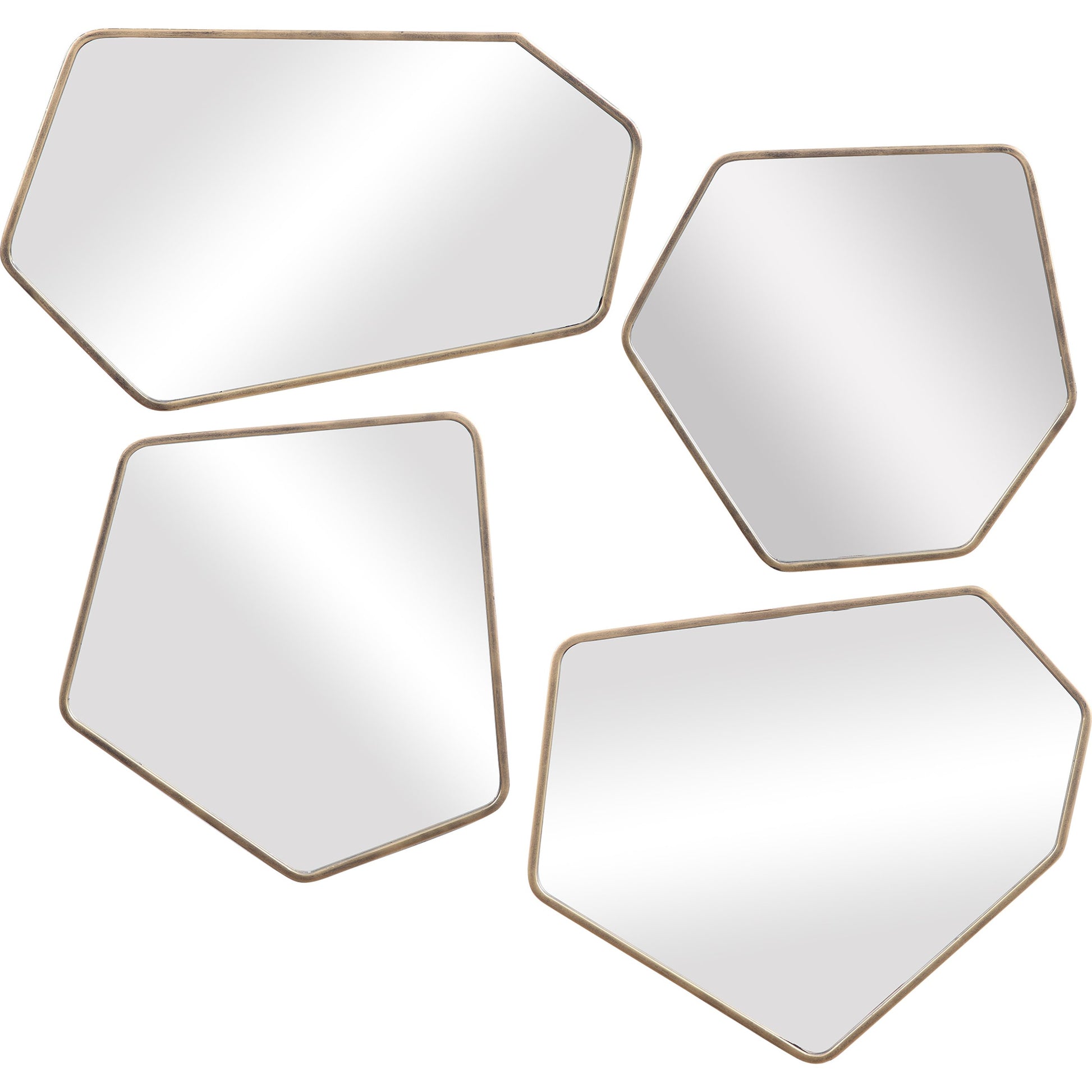 Linneah Modern Mirrors by Uttermost. Made from metal, mdf, glass in a modern style.