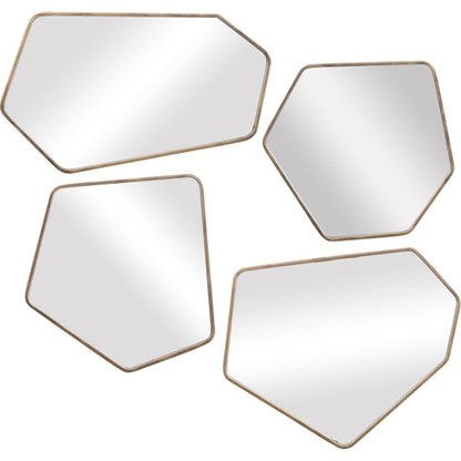 Linneah Modern Mirrors by Uttermost. Made from metal, mdf, glass in a modern style.