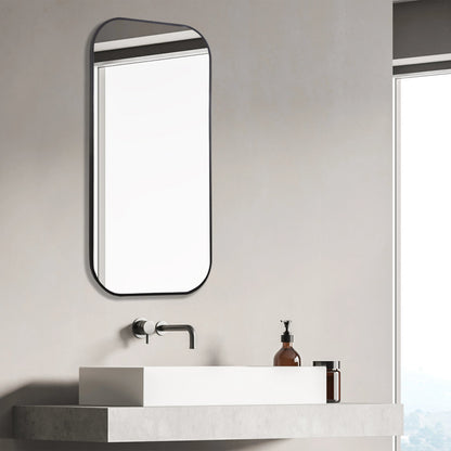 Taft Dark Mirror by Uttermost in bronze. Made from stainless steel, mdf, glass in a modern style.
