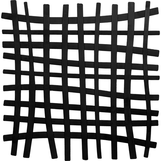 Gridlines Wall Art by Uttermost in matte black. Made from 100% iron in a modern style.