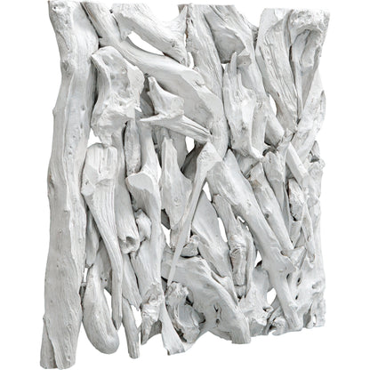 Rio Wood Wall Decor by Uttermost in whitewashed. Made from teak branch 100% in a eclectic & global style.