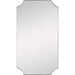 Lennox Scalloped Corner Mirror by Uttermost. Made from unique in a transitional style.