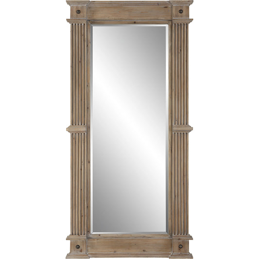 McAllister Mirror by Uttermost. Made from firwood, mdf, mirror in a transitional style.