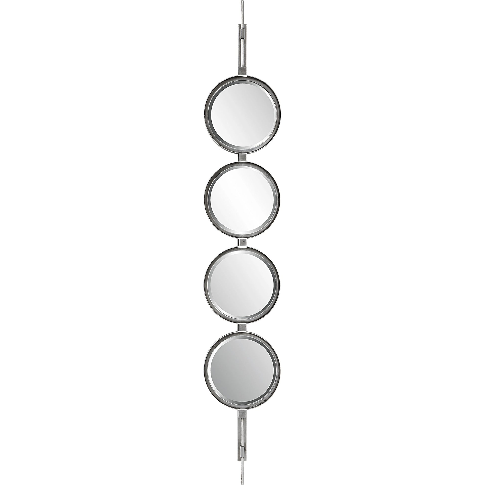 Button Mirror by Uttermost. Made from iron, mdf, glass in a transitional style.