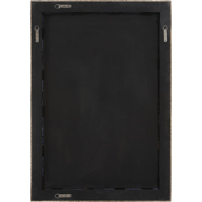 Cape Mirror by Uttermost in whitewashed. Made from mirror, mdf, rattan, oak in a modern style.