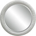 Mariner Round Mirror by Uttermost. Made from banana weaving, rattan, plywood, glass in a modern style.