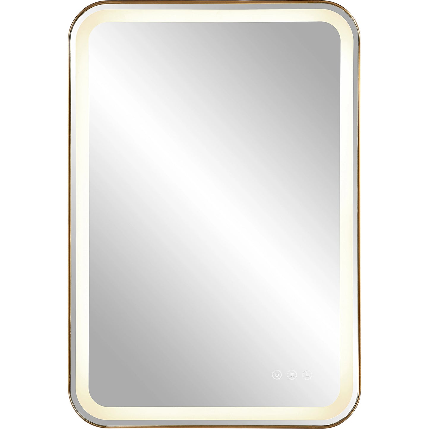 024 SI-1981193 | Primary Silo | Crofton Lighted Vanity Mirror by Uttermost. Made from unique in a modern style.