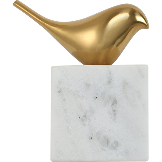Flying Solo Wall Decor by Uttermost in brass. Made from brass, marble in a modern style.