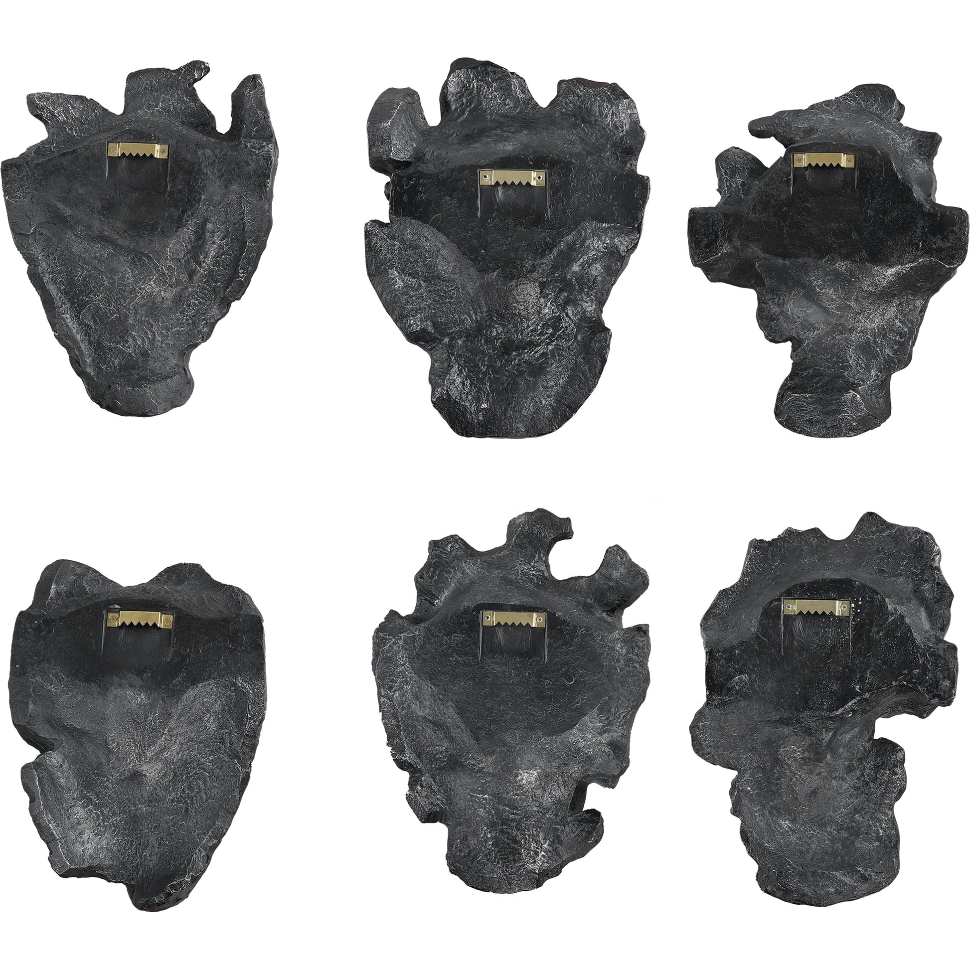 Self-Portrait Wall Decor by Uttermost in steel gray. Made from polyresin in a modern style.