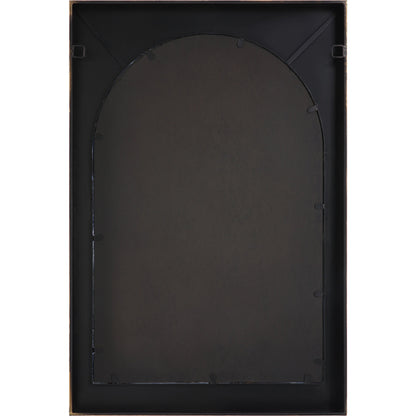 Crisanta Arch Mirror by Uttermost in gold. Made from mirror, iron, mdf in a modern style.