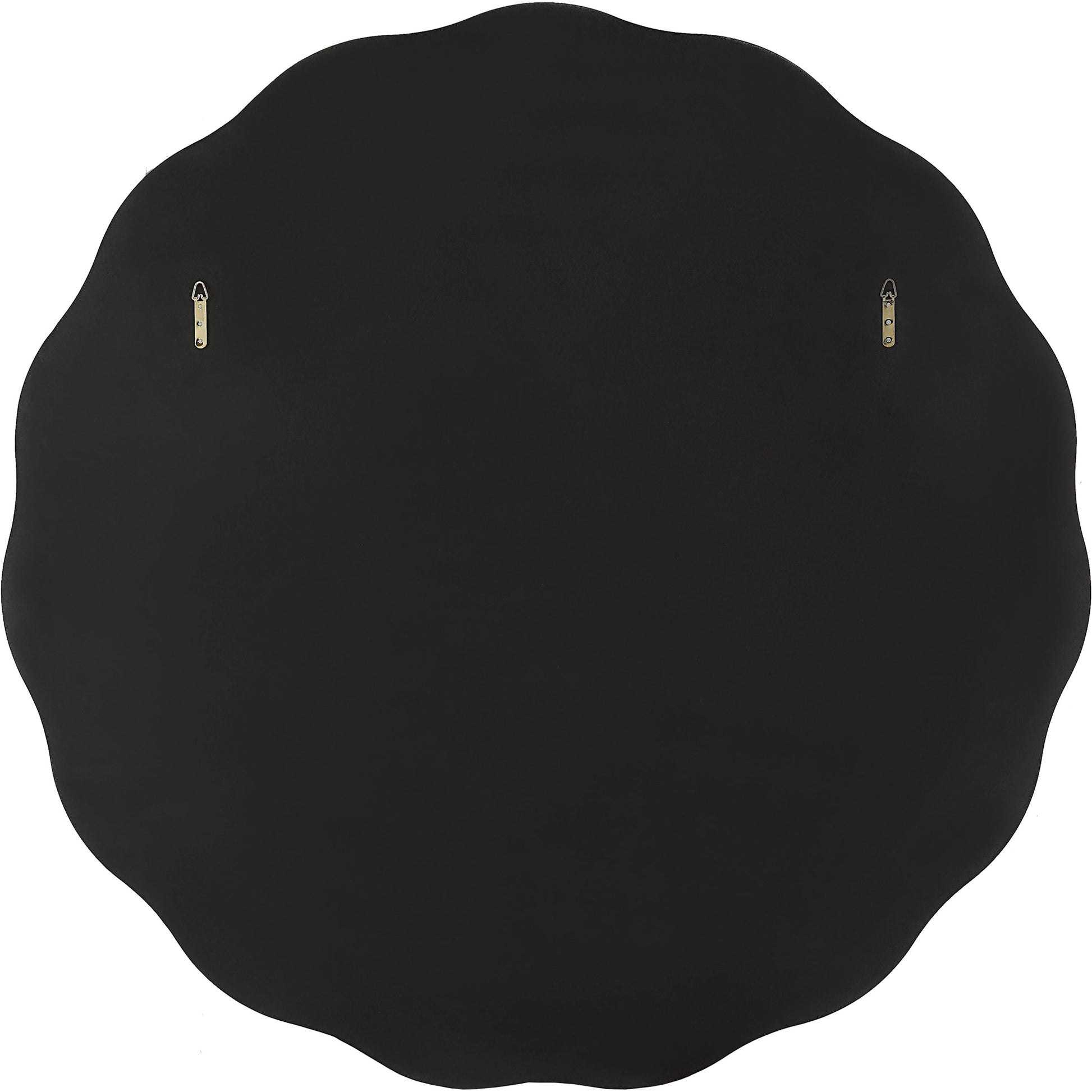Aneta Round Mirror by Uttermost in gold. Made from mdf, mirror in a modern style.