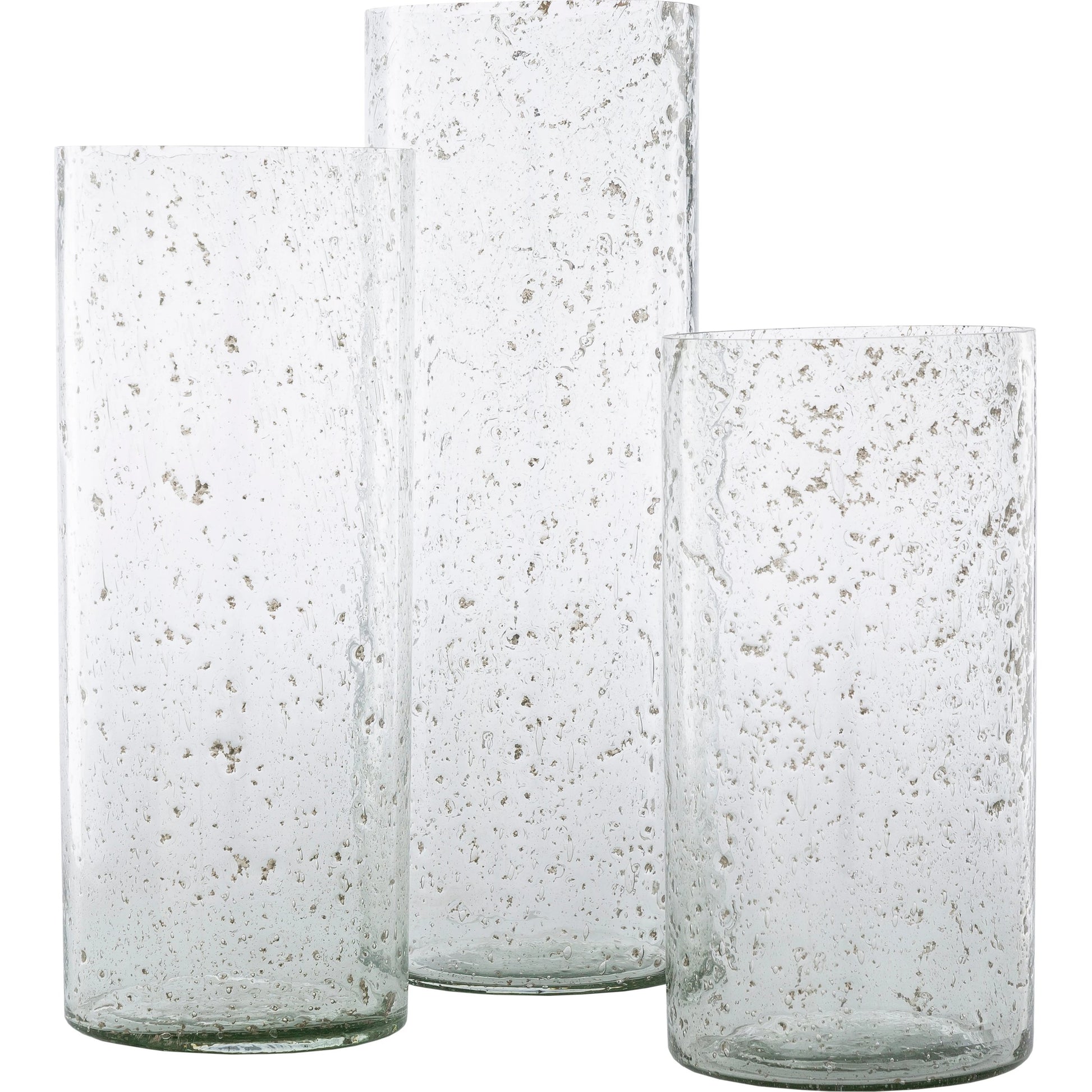Mist - 23614 (Set of 3) by Livabliss in translucent. Made from glass in a transitional style.