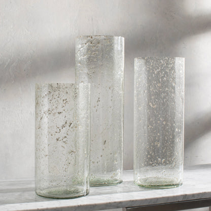 Mist - 23614 (Set of 3) by Livabliss in translucent. Made from glass in a transitional style.