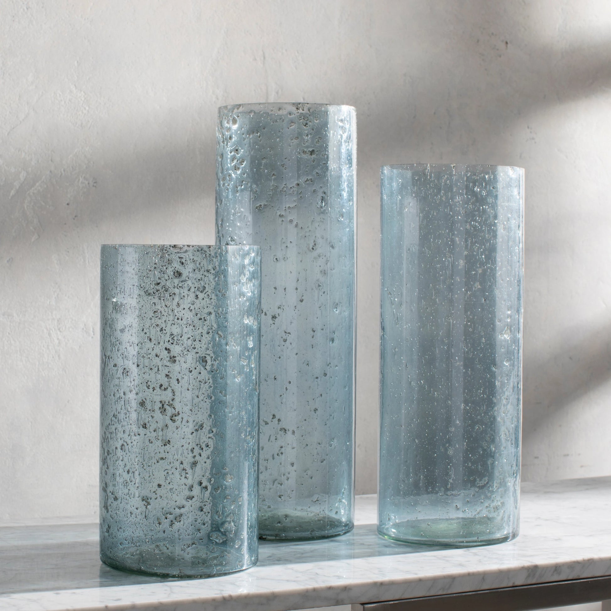 Mist - 23614 (Set of 3) by Livabliss in translucent. Made from glass in a transitional style.