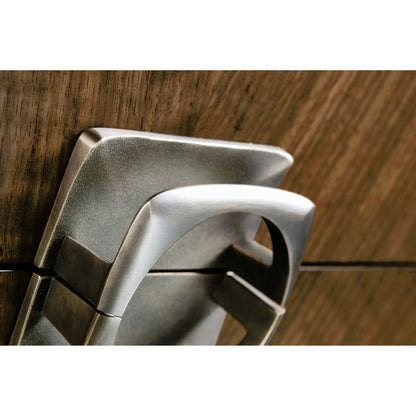 Toulouse Dresser by Jonathan Charles in walnut. Made from walnut quarter figured veneer in a modern style.
