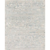 Pale Blue, Medium Gray, Dusty Sage, Light Gray, Tan / 2' x 3'