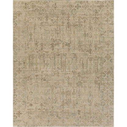 Makalu MKL-2305 Rug by Surya in light sage, light slate, oatmeal, beige, dusty sage, charcoal. Made from 70% viscose, 30% wool in a unique style.