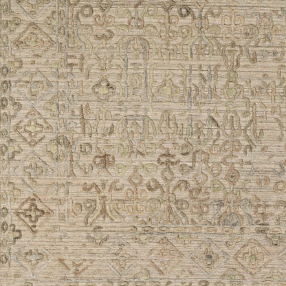 Makalu MKL-2305 Rug by Surya in light sage, light slate, oatmeal, beige, dusty sage, charcoal. Made from 70% viscose, 30% wool in a unique style.