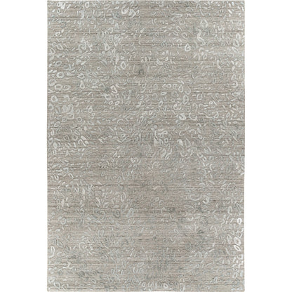 Makalu MKL-2310 Rug by Surya in light gray, gray, charcoal. Made from 70% viscose, 30% wool in a unique style.