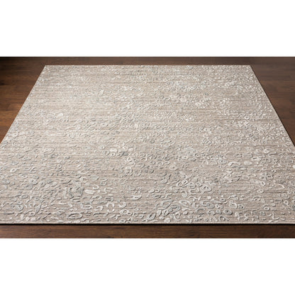 Makalu MKL-2310 Rug by Surya in light gray, gray, charcoal. Made from 70% viscose, 30% wool in a unique style.