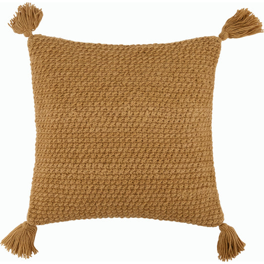 Makrome Pillow - 13253 by Surya. Made from front: 100% wool, back: 100% cotton in a unique style.
