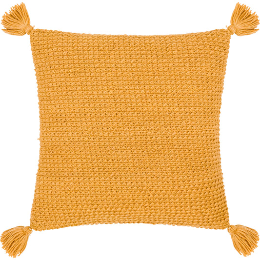 Makrome Pillow - 13253 by Surya. Made from front: 100% wool, back: 100% cotton in a unique style.