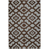 Dark Brown, Seafoam / 2' x 3'